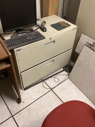 [#D6-2] 2 drawer lateral file