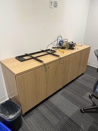 [#D5-70] Light Wood Credenza