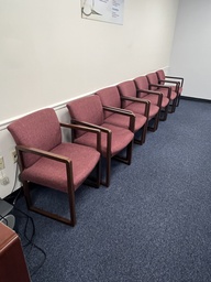 [#B9-8] Red Guest Chairs