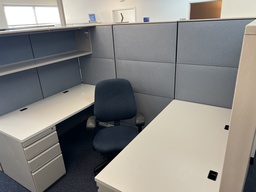 [#B13-18] Blue Task Chairs