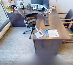 [#E6-1] L-shaped desk