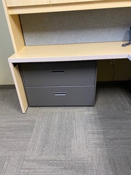 [#D6-38] 2 Drawer Gray file