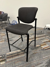 [#B1-94] Heather Gray Guest Stool