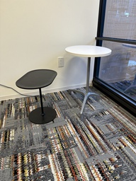 [#C11-98] White End Table