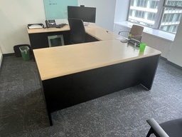 [#L1-43] U-Shape Desk (LR)