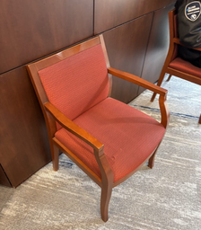 [#B9] Red Guest Chair