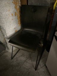 [#B8-45] Black Side Chair