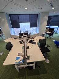 [#A2-2] Snowflake workstation (Each desk: W: 37-89" &amp; D: 24, 30")