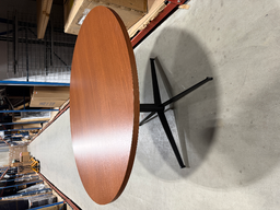 [#C5-341] ON2 ROUND 54"DIA MEETING TABLE W/METAL BASE (FROM 14TH FLR AT 345P)