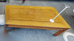 [#C3-19] Retangle wood coffee table