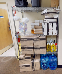 [#D14-09] metal/wire shelving