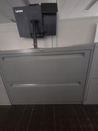 [#D6-205] 2 drawer filing cabinet