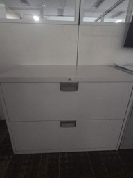 [#D6-207] 2 drawer filing cabinet