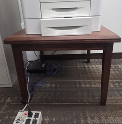 [#C10-316] sqaure wood table