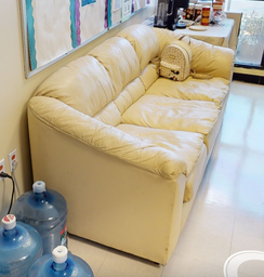 [#B6-7] White couch