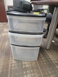 [#D19-577] Plastic storage- 3 drawers