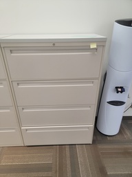 [#D10-590] 4 drawers cabinet-Met