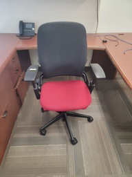 [#B13-602] Office chair red/black