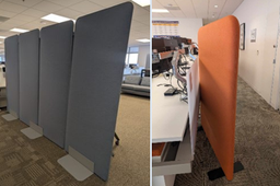[#A4-20] Dividers, free standing divider panels, various throughout