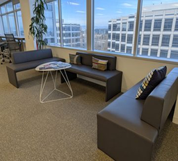 [#B6-30] Lounge, three piece sofa