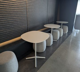 [#B11-39] Ottoman, teardrop ottoman, various colours throughout