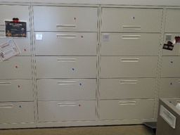 [#D12-99] Knoll 5 High file cabinets