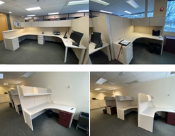 [#A2-32] Panel Hung Workstations