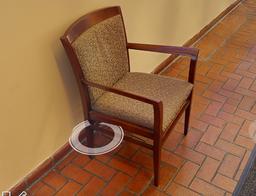 [#B9-4] Wooden Guest Chair