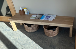 [#B2-13] Wooden Bench