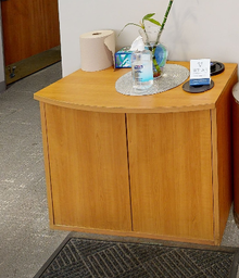 [#D20-8] Coffee cabinet, wood