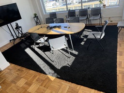 [#K3] Oversized Black Rug