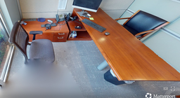 [#E6-2] L-shaped desk