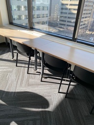 [#C1-37] Skinny Rectangular Mobile Table