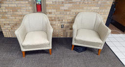 [#B12-34] Lounge Chair - Beige