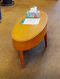 [#C3-7] Oval coffee table