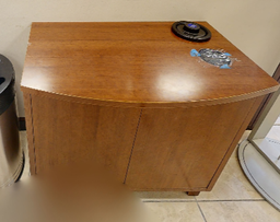 [#D20-12] 2 door coffee cabinet