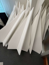 [#A4-159] ACCOUSTICAL BAFFLES - TRIANGLE SHAPE
