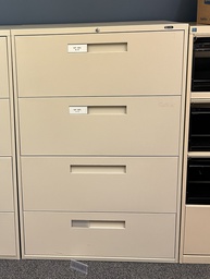 [#D10-15] Metal 4 Drawer file cabinet