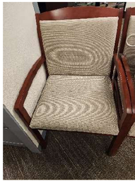 [#B9-61] Tan Guest Chair