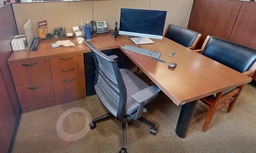 [#E6-2] L-shaped desk