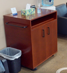 [#D20-10] Mobile coffee cabinet