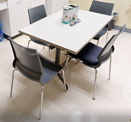 [#B8-4] Blue side chair