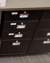 [#D9-11] Vertical Filing Cabinet/Ped