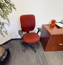 [#B13-11] Task Chair - Red