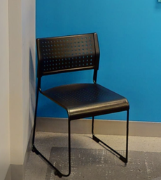 [#B8-5] Blk side chair
