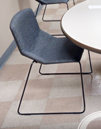 [#B4-8] Grey cafe chair