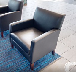 [#B12-3] Black lounge chair