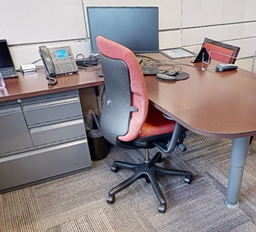 [#B12-10] Task Chair - Red