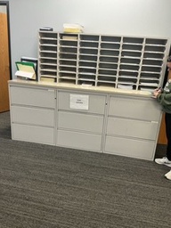 [#D8-11] 3 Drawer File  cabinets 