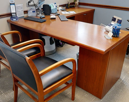 [#E6-5] L-shaped desk